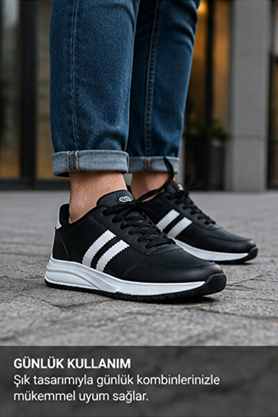FLY STEP Unisex Sports Shoes Daily Running Walking Sneaker Lightweight Comfor...