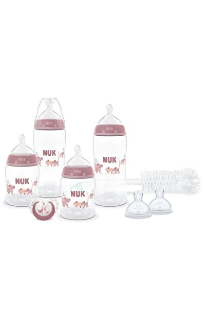 Nuk Set 8 piese biberoane First Choice Plus cu Controlul Temperaturii silicon...