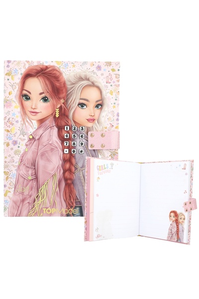 Top Model by Depesche Topmodel by Depesche Cowgirl Diary Notebook with Passwo...