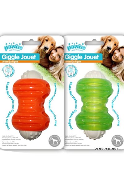Pawise Zengezur Giggle Jouet Sound Rubber Bone Dog Toy (181015) 12 cm