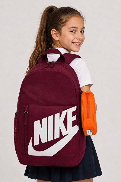 Nike Elemental Unisex Sırt Çantası Okul Çantası Günlük Spor Seyahat Antrenman...