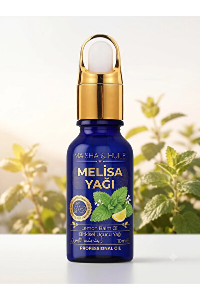 Melisa Yağı 10 ML - Doğal Bitkisel Bakım Yağı Saç Ve Cilt Bakımı İçin Aromaterapi Yağı