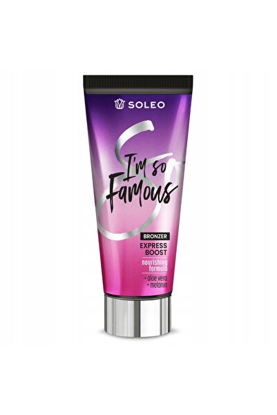 NO BRAND SOLEO I'M SO FAMOUS 150ml BRONZANT DE BRONZARE + BALSAM DE BRONZARE 1
