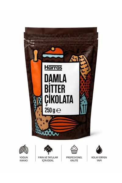 Harras Damla Bitter Çikolata 250g