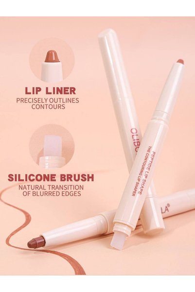 OLİBOLLA Set 2 x Creion contur buze cu Peptide - 01