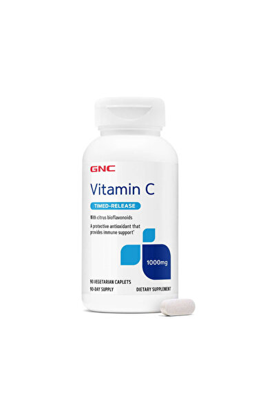 GNC Vitamina C 1000mg cu Bioflavonoide si Eliberare Prelungita 90tb