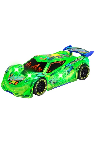 Dickie Toys Masina Speed Tronic 20 cm verde cu lumini si sunete