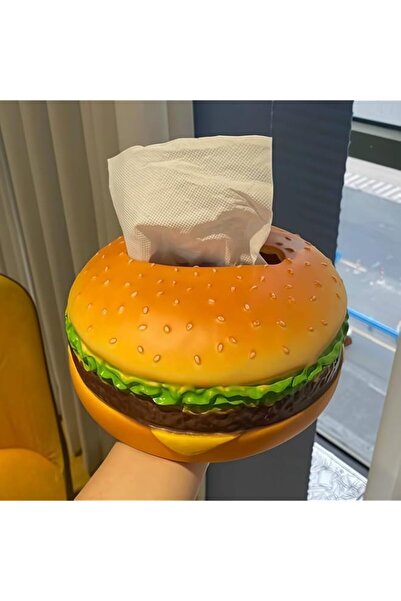 Generic Brand HASTHIP® Tissue Box Home Decor Desk Decor Creative Burger Tissu...