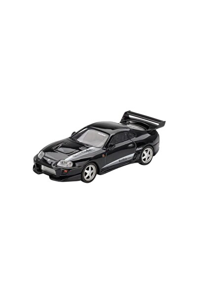 mini gt TOYOTA SUPRA MK4 (A80) VEILSIDE COMBAT V-II NEGRU 2011 Model auto la ...