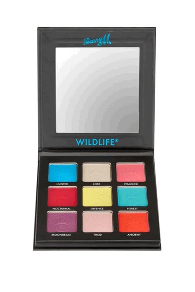 OEM Barry M Wildlife Pangolin Paletă de farduri de pleoape, 9x1.4g