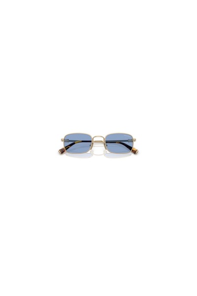 Miu Miu MUA53ZVN-60049 Kadın Güneş Gözlüğü Gümüş Metal Çerçeve Mavi Lens UV400