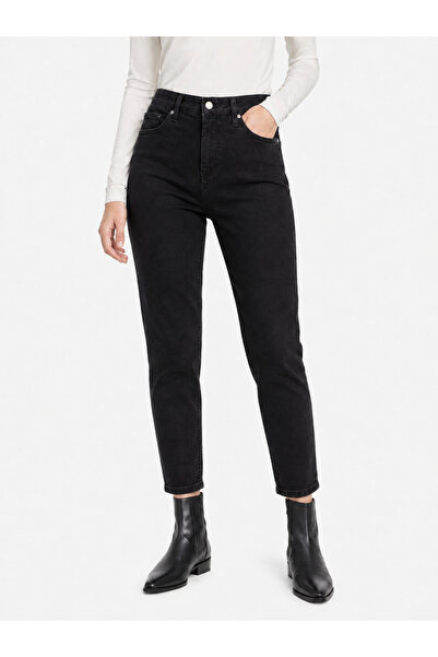 sion jeans Julia Milano Boy Friend Pantaloni din denim pentru femei, negri, p...