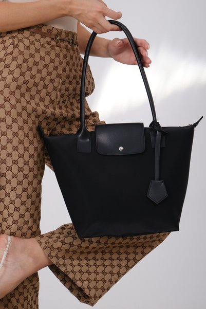 ALTUDA Women's Zippered Shoulder Bag Long