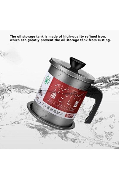 Generic Stainless Steel Oil Strainer Pot with Fine Mesh Filter, Cooking Oil Dispenser & Storage Container for Used Frying Oil, Grease and Kitchen Oil