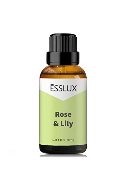 Generic Brand Rose & Lily Fragrance Oil - ESSLUX Floral Essential Oils 30ml f...