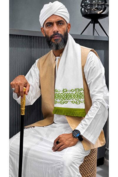 Difaf طقم عمامة وشال سوداني للرجال: جودة من الدرجة الأولى