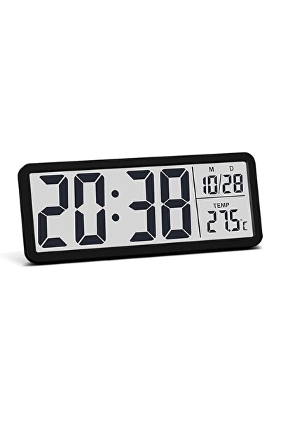 Generic Brand Digital Wall & Desk Clock with Large Bold Digits, Temperature &...