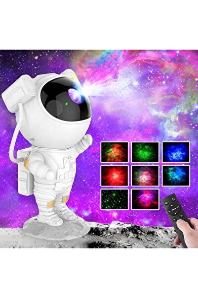 Generic Brand Atildp Astronaut Star Nebula Projector Night Light, Multicolour...