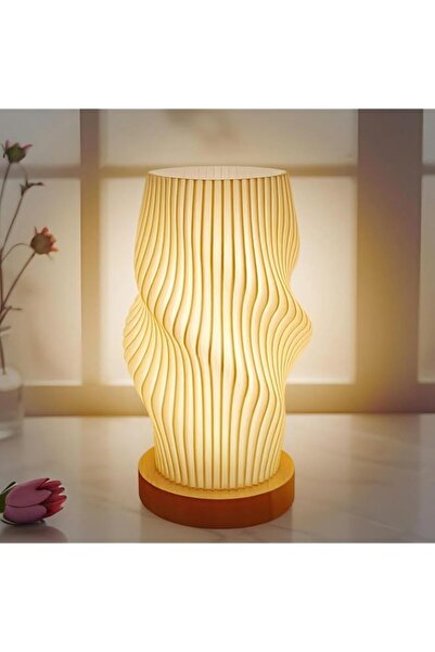 Generic Brand Modern Bedside Lamp, 3 Colors & 10-Level Adjustable Brightness ...