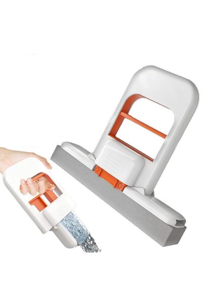 Generic Joyzzz Mini Mop Self-Squeezing, Portable Cleaning Tool with Absorbent...