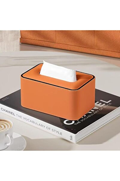 Generic PU Leather Tissue Box Cover, Rectangular Tissue Holder, Modern Home O...