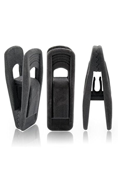 Generic ZOBER Velvet Hanger Clips, Cloth Pegs | Finger Flocked Clips | Best w...