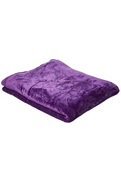 Generic Luxury Purple King Size, 210 X 230 Cm Coral Plush Blanket