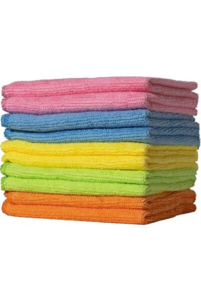 Generic INFLUX Pack of 10 Microfiber Cleaning Cloths 30x30cm – Compact Kitche...