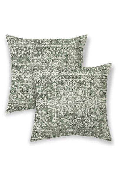 Generic BETGINY Boho Pillow Covers 20x20, Sage Green Cream Ethnic Design Outd...
