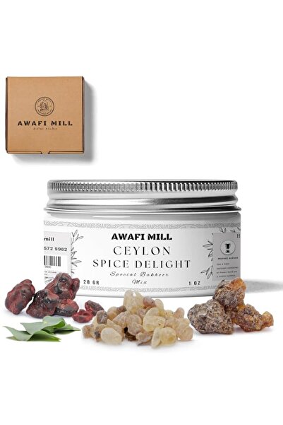 Generic Brand AWAFI MILL Ceylon Spice Delight – Premium Incense Blend for Ene...