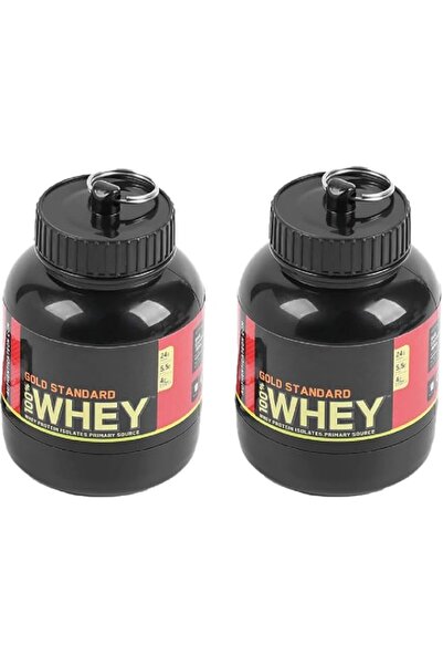 Generic Protein Bottle Portable Mini Container (100ml*2) Outdoor Sports Nutri...