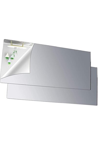 Generic Brand 2Pack Home Gym Mirrors, Non Glass Mirror Sheets with Finished P...
