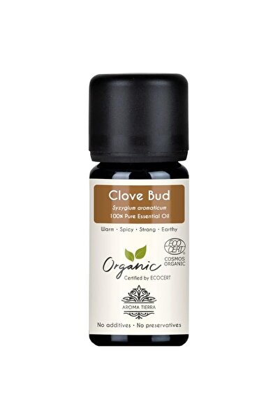 Generic Brand Aroma Tierra Organic Clove Bud Essential Oil 10ml - 100% Pure &...