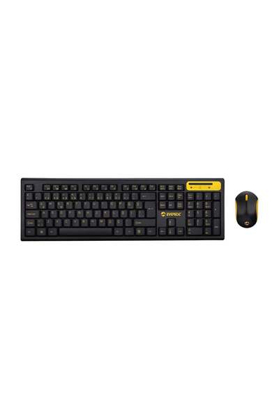 Everest KM-5535 Usb Multi Media Kablosuz Q Standart Klavye + Mouse Set
