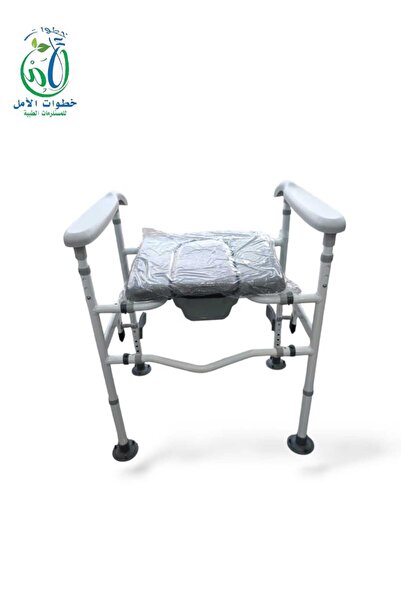 HT medical كرسي حمام بساند يد مفتوح من الامام U موديل CA616S