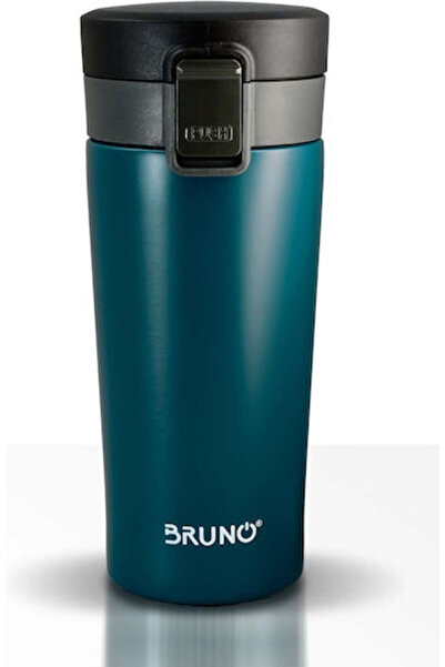 Bruno Θερμός Μπουκάλι Ανοξείδωτο Ατσάλι 400ml Μπλε με Στόμιο Εκτόξευσης Κωδικ...