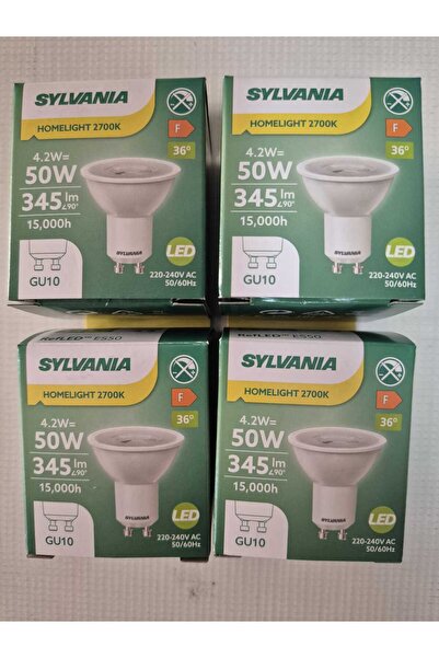 Sylvania GU10 2700K GÜNIŞIĞI LED AMPUL ( 4 ADET )