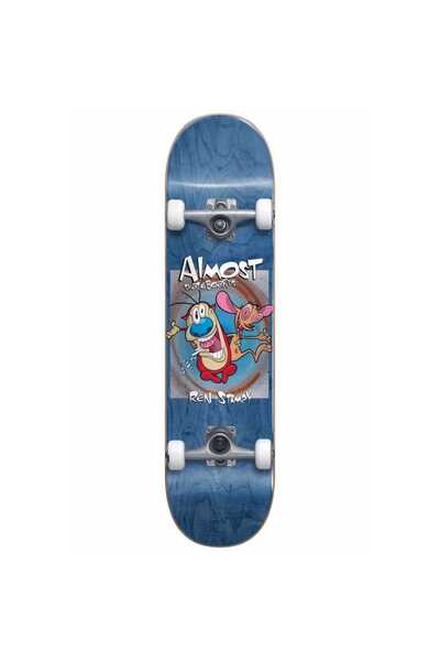 Almost Real ALMOST Ren & Stimpy Πλήρες Σκέιτμπορντ Πρέμιουμ σε Κουτί 8 "