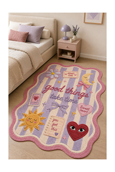 Rugs Modern Halı Rugs Modern Nora Studio Özel Tasarım Çok Renkli İnce Dokuma ...