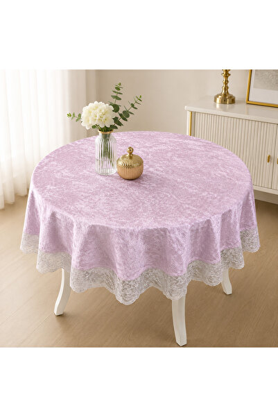 çeyizköşesi Velvet Laced Fiskos Blanket