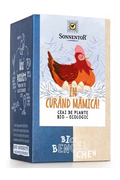 Sonnentor Tea Ingerasii Strengari coming soon mommy 18 sachets