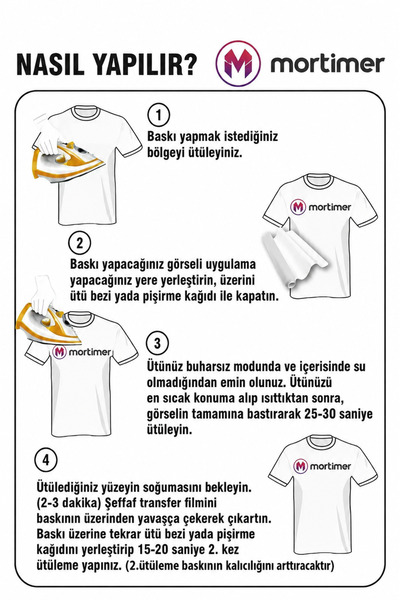 Mortimer طباعة مانيفست بيك (Manifest Print) قابلة للتطبيق بالكيهارتر (DTF).