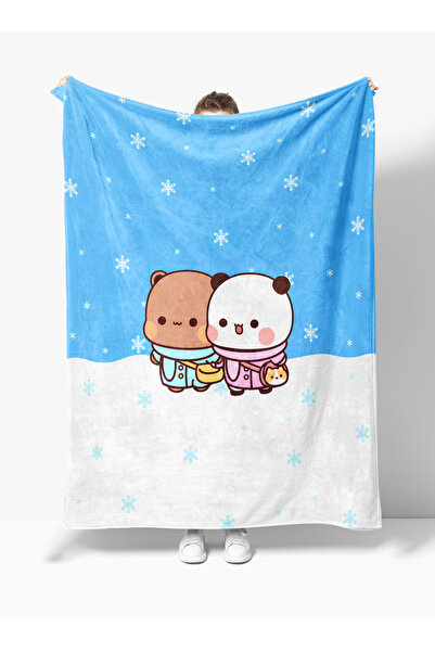 Erays Home Bubu Dudu Patterned Digital Printed Boys' Fleece Blanket Tv Blanke...