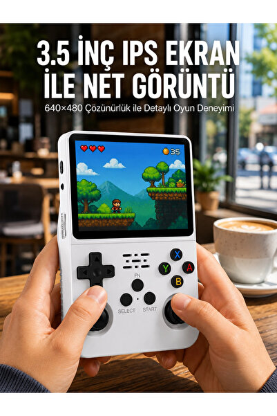 Eco Lounge El Tipi Oyun Konsolu 3.5 İnç HD Ekran ve Hafıza Kartı Destekli Yeni Nesil