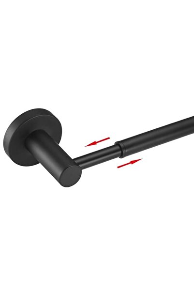 Generic Adjustable Single Towel Bar Stainless Steel Towel Holder Bar Towel Ra...