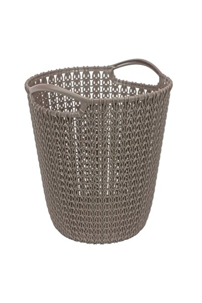 Generic Curver,Knit,Small Basket,24Cm,Brown Color