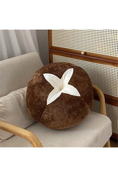 Generic YelaJoy Round Pouf Ottoman Soft Flannel Plush Floor Cushion – Cute Fr...