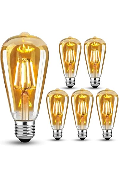 Generic LED Vintage Edison Light Bulb, ST64, E27, 4W Which is Equavalent to 4...