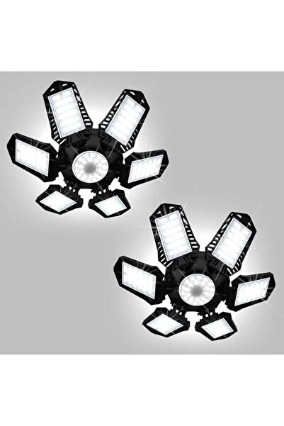 Generic LED Garage Lights, 200W 6500K LED Shop Lights with 6 Adjustable Panel...