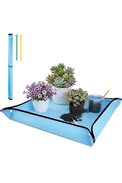 Generic Waterproof Repotting Mat 29.5"x 29.5", Multi-Purpose Indoor Plant Tra...